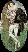 Nicholas Hilliard a youth among roses Germany oil painting artist